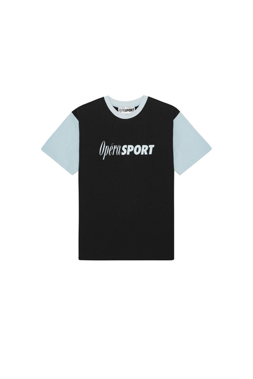 OPERA SPORT CRUZ UNISEX T-SHIRT BLACK/ICEWATER